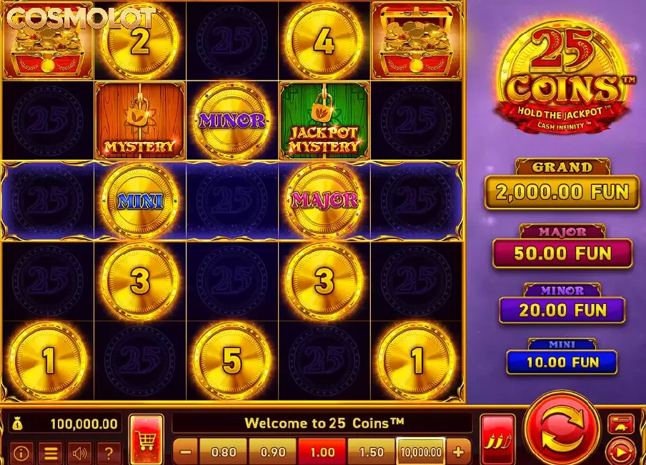 демо казино 25 coins